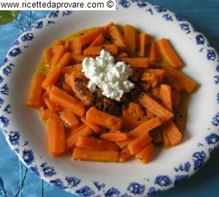 Agrodolce di carote
